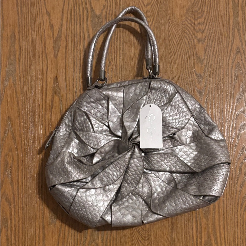 Jessica Simpson NWT Silver Designer Women's Handbag